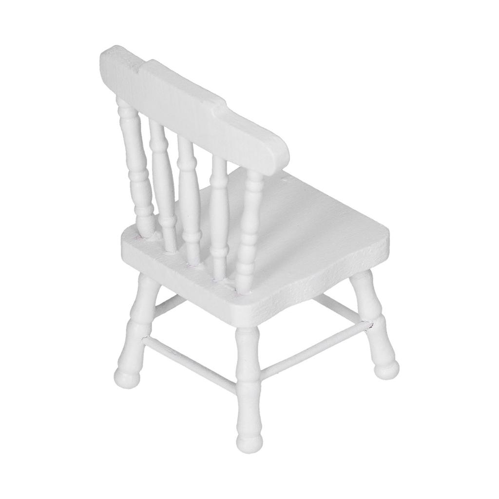 1:12 Chair Miniature Furniture Doll House Decoration Model Children Play Toy