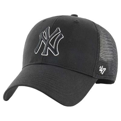 47 BRAND Kšiltovka MLB New York Yankees Branson MVP, unisex černá kšiltovka