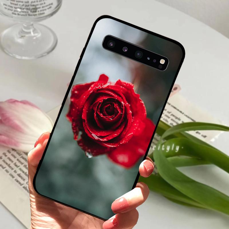 Pro Samsung S10 5G Pouzdro S10 Plus Nárazuvzdorné Mramorové Černé Pouzdra Pro Samsung Galaxy S10 Plus S10e Kryt Silikonový Zadní Nárazník S10+
