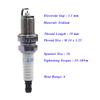 Car Iridium Spark Plug For BAOJUN 630 MAZDA 323 CHEVROLET CRUZE JEEP Grand Cherokee wk ZFR6FGP 7100