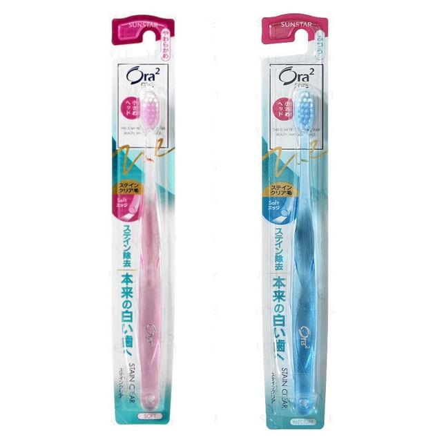 Sunstar - Ora2 Me Stain Clear Toothbrush Random Color - Normal