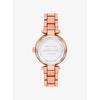 Michael Kors Limited-Edition Laney Pavé Rose Gold-Tone Watch MKO1152LE