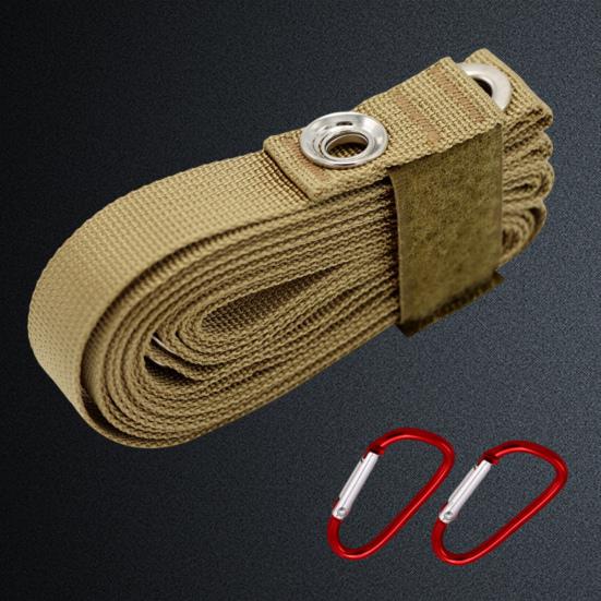 Nylon Extension Cord Good Load-bearing Wear Resistant Fasten Tape Design Easy To Install with Holes Multifunction Camping Nylon Extension Cord Rope