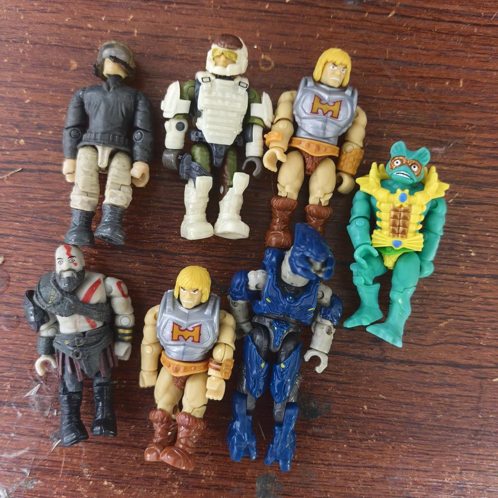 Originální kvalitní destiny dárek pro chlapce sběratelská hračka miminko The Bloks Figurky diy Mini Rytíř Hračky pro chlapce