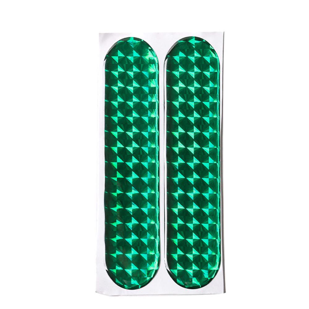 2pcs Car Door Protection Stickers Car Door Anti-collision Stickers Car Reflective Warning Stickers Auto Exterior Accessories