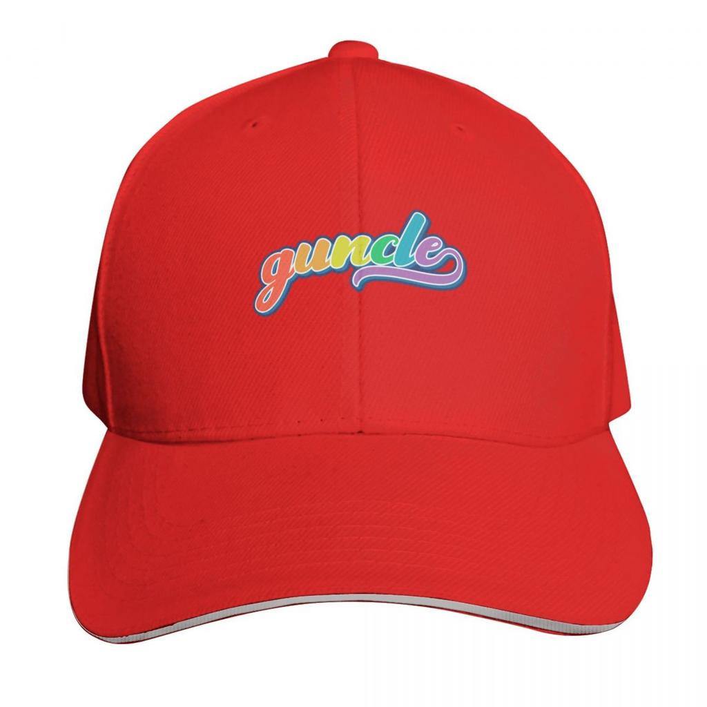 Gay Uncle Guncle Vintage Graphic Baseball Cap Fishing Hat Fashionable Cute Party Hat Unisexs Womens