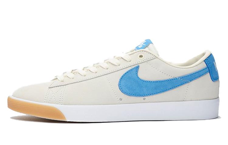 

Nike Sb Blazer Low Pale Ivory Pacific Blue 704939-103 38.5