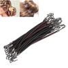 20pcs Women Ponytail Hooks Hair Clips Elastic Hair Ties Ponytail Holders Hair Accessory