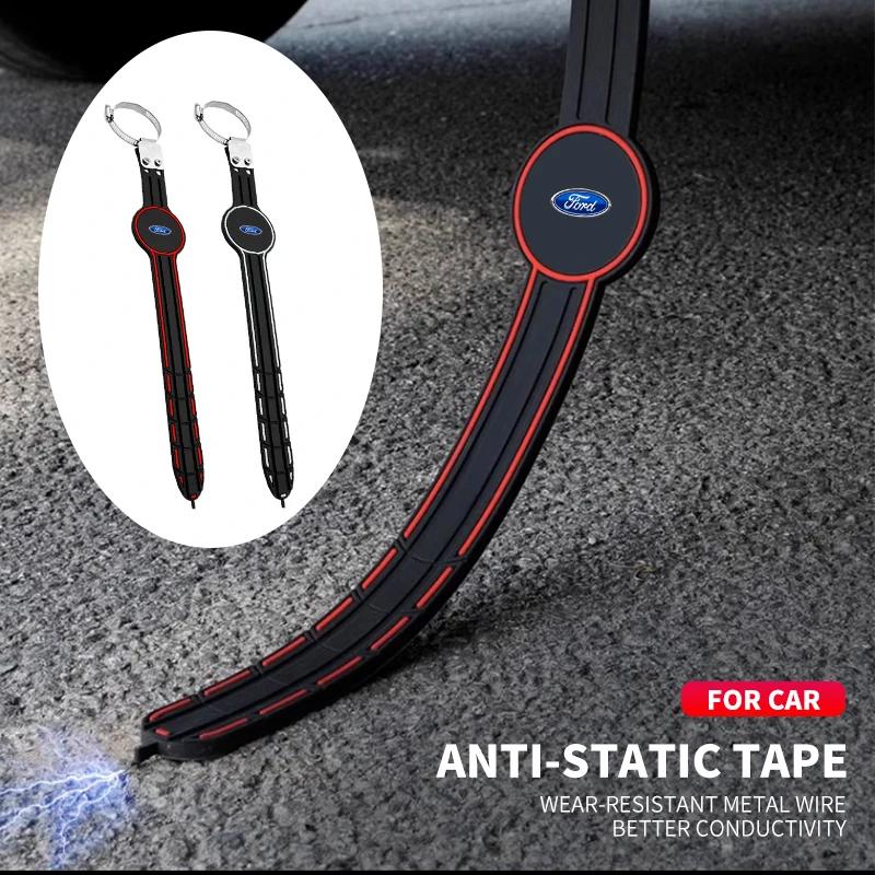 Hot New Car Anti-Static Belt Earth Ground Wire Belt Flex Strip Vehicle Electrostatic Strip Canceller For Ford Fiesta MK7 2012-20