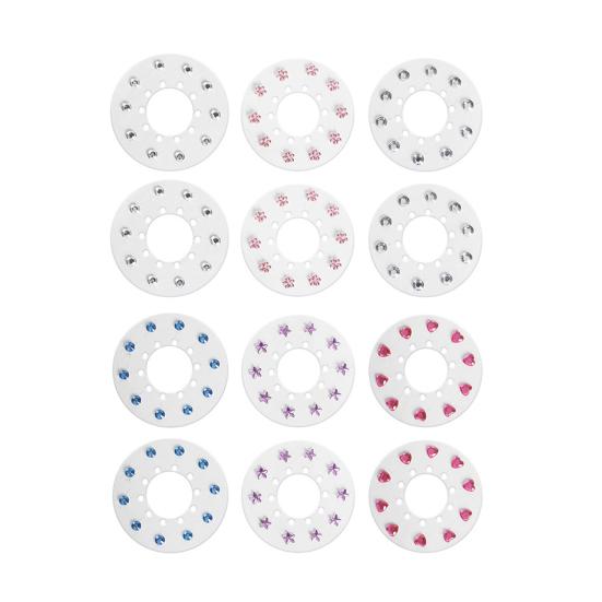 Rhinestones Applicator One-Click Sparkling Styling Tool Brilliant Rhinestone Series No Heat Required Hair Clothing Accessories