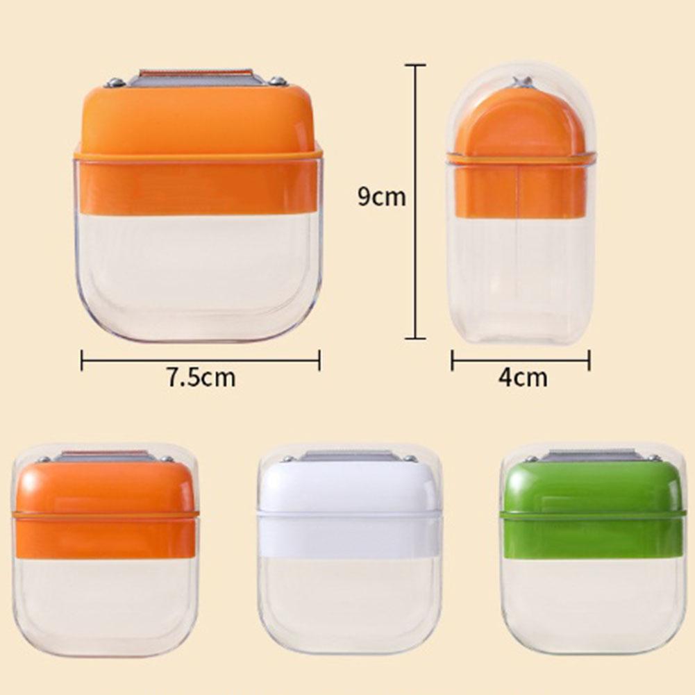 Fruit Peeler Features Stainless Steel Blade Multifunctional Outdoor Portable Cover Peeler Manual Food Processors Kitchen Tools