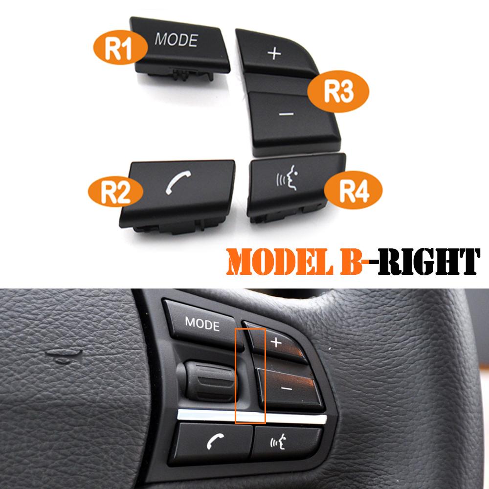 Car Steering Wheel Control Switch Buttons For 1 3 4 5 6 7 X3 X5 Series F20 F30 F34 F36 F10 F11 F07 F12 F01 F02 F15 F16 F25 F26