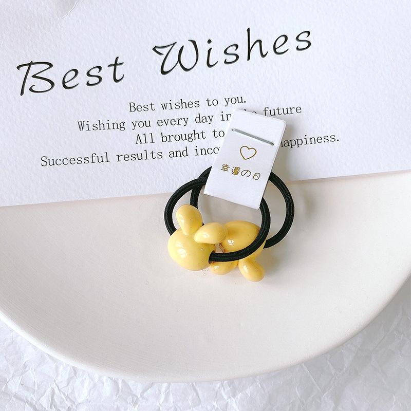 2 יחידות להקות שיער אלסטיות לתינוקות בנות צבע סוכריות טבעת שיער חבל שיער ילדים כיסוי ראש ילדים פעוט אביזרים