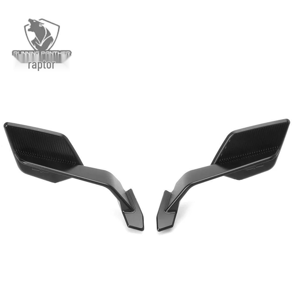 Aluminum Alloy HD Reflective Rearview Mirrors with Wind Deflectors for BMW S1000RR (Models 19-25)