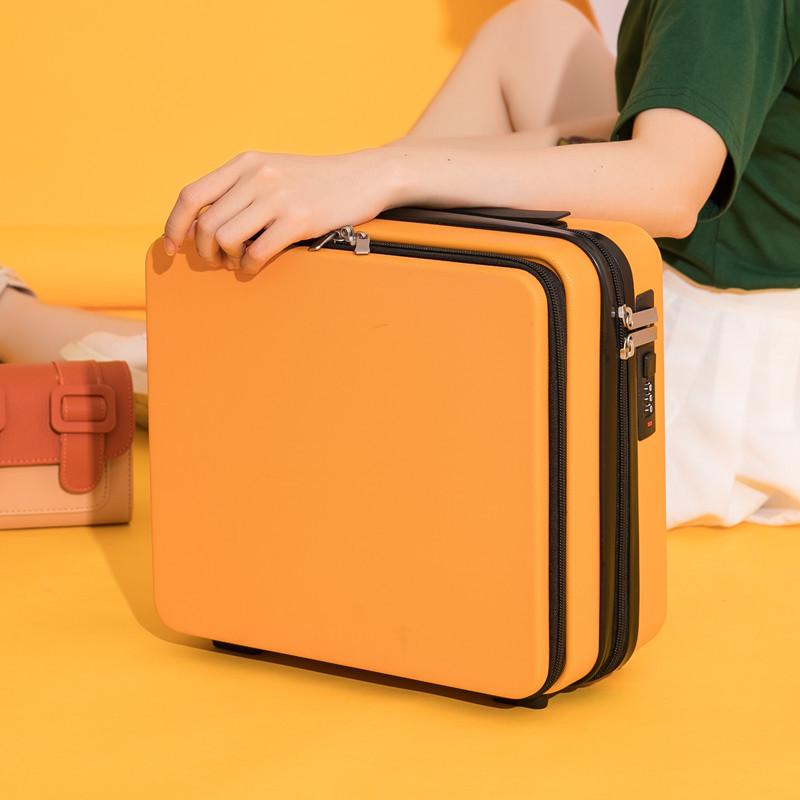 Benqian 16" Business Hand-Carry Suitcase with Multifunctional Storage and Lock