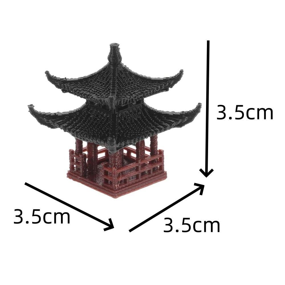 New Cute Holiday Village Spice House Cartoon Mini House Storage Box Desktop Decoration House House Craft Ornament