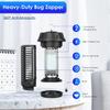 1 bucă ucigaș de țânțari, lampă electrică pentru uciderea țânțarilor, 20 W UV Light Bug Zapper, lampă 360° pentru interior și exterior