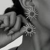 1 Pair Fashion Elegant Personalized Sunflower Stud Earrings