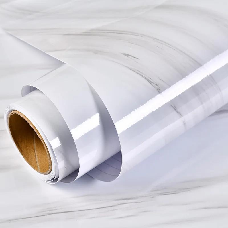 Marble-Look Peel & Stick Wallpaper - Durable, Waterproof, & Easy to Remove - Perfect for DIY Room and Furniture Makeovers in Liv