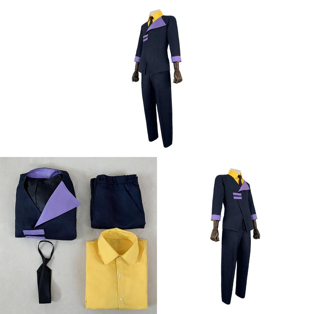 Cowboy Bebop Cosplay Costume Set With Polyester Fabric For Anime Fans