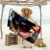 Football Match Progress Beach Towel Super Soft & Absorbent Comfortable Lightweight