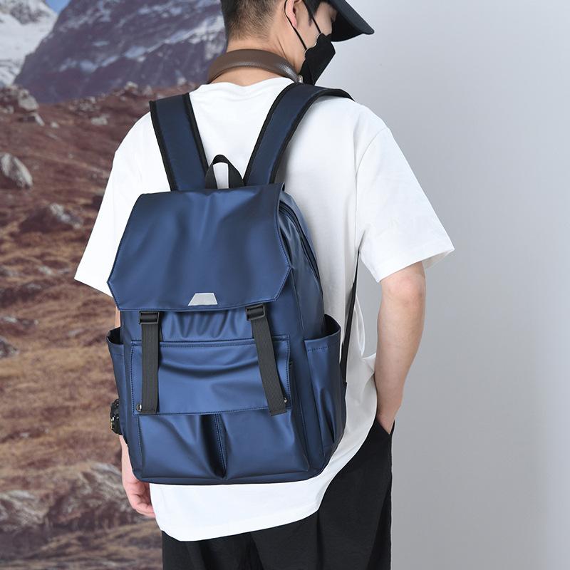 Trendy Men's Backpack Large Capacity Leisure Travel Backpack Fashion Commuter Computer Bag High School College Student School Bag