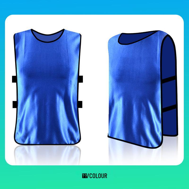 Customizable Team Football Vest: Numbered Training & School Exercise Uniform