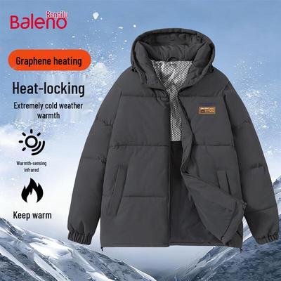 Baleno Men's Winter Graphene Heated Thick Padded Jacket