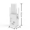 Dual Network Interface Wifi 6 Repeater Signal Amplifier Router 300Mbps Signal Booster Cellular Communication Amplifier