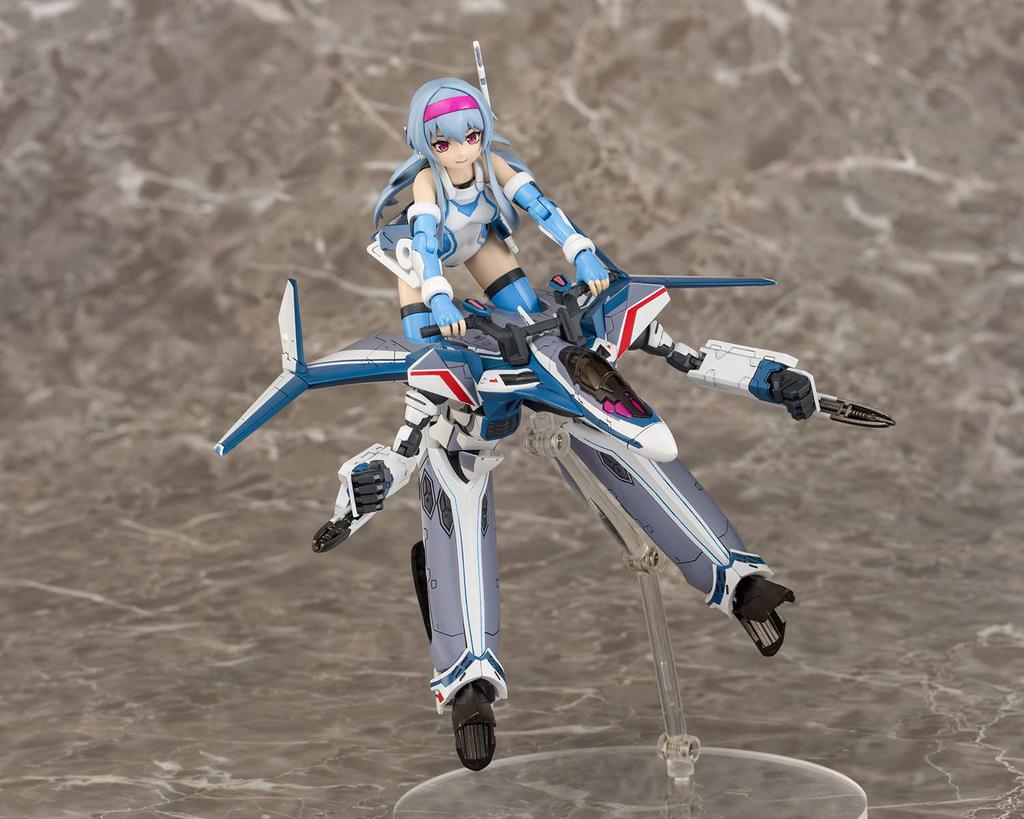 Aoshima Bunka Kyozai VFG Macross Delta Siegfried Approximately 155mm Plastic Model Kit VF-31J Ver.1.3, Tall, Pre-Colored MC-04