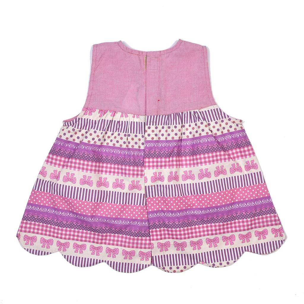 Kusguru Japan Kinder Schürze Lila 100cm KAP108-01