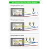 Milfra Smart Wifi Switch Neutral Wire Optional Intelligent Wall Button Light Switches AC100-240V Tuya APP Voice Control by Alexa