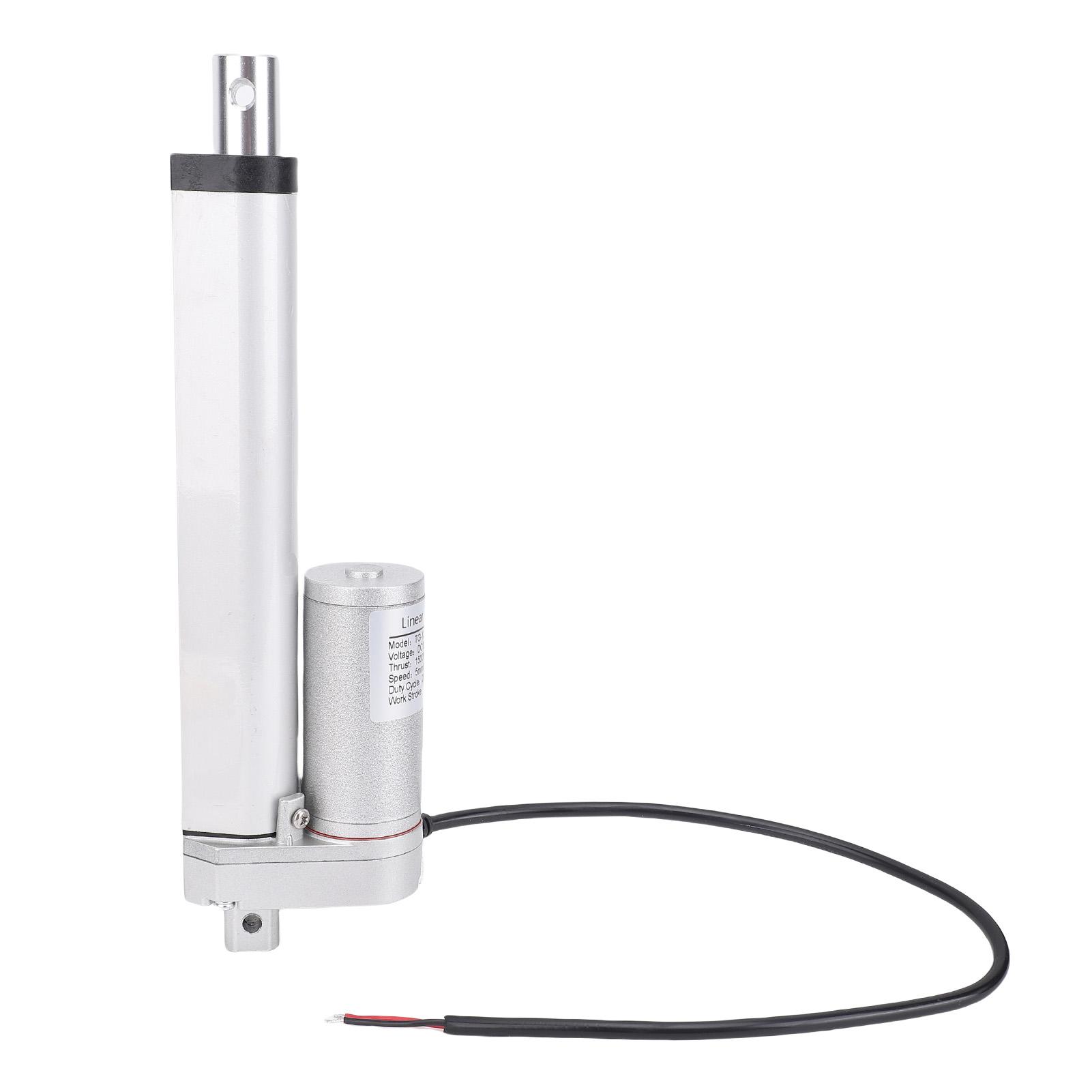 

Линейный привод постоянного тока 12 В Сверхмощный 5 мм с 6 дюймов 1500 Н 337 фунтов Ход Электрический привод для RV Прицепа Электрическая дверь