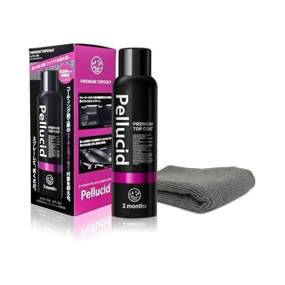 Pellucid Car Wash Chemical Car Coating Agent Premium Top Coat 180 PCD-901 180ml Pellucid