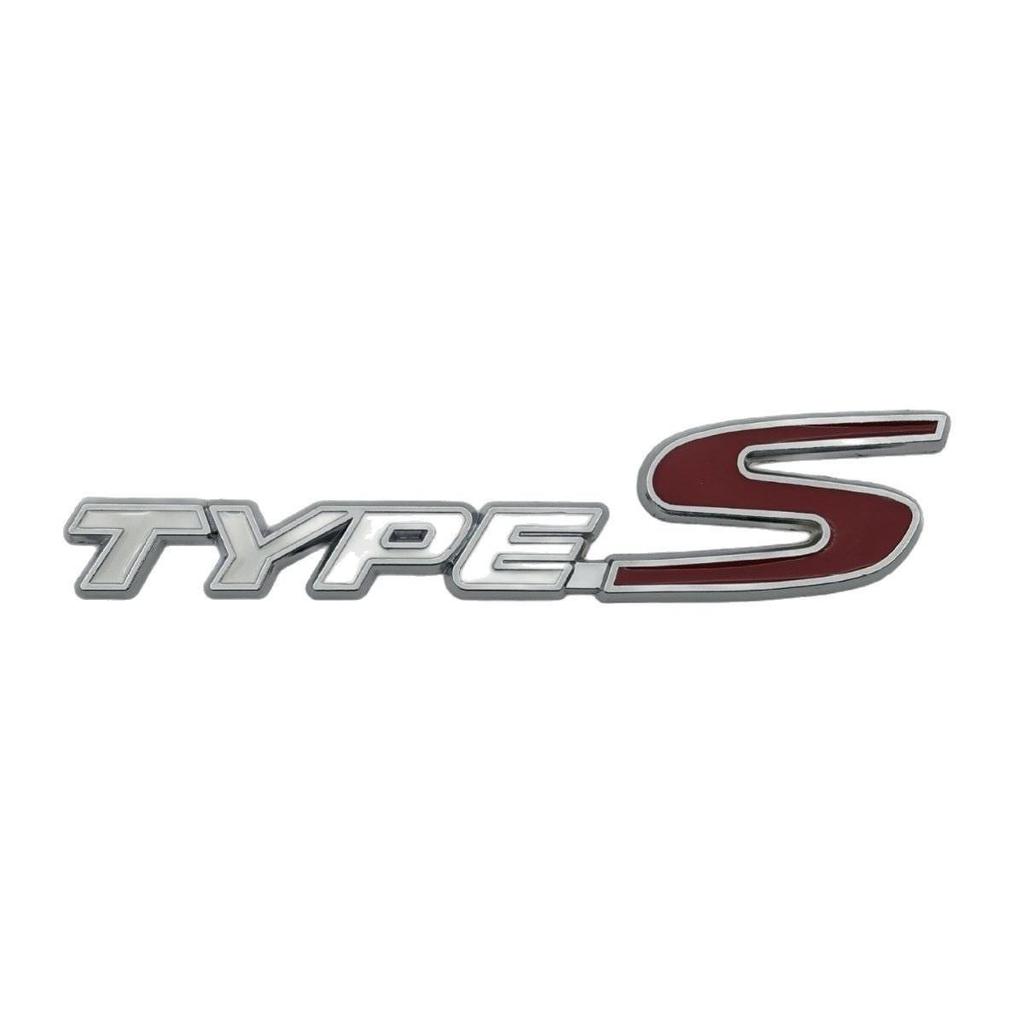 Type R Car Logo Sticker for Modified Honda Civic, Fit, Crider, Spirior, XRV, Vezel