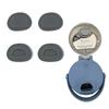 6PCS Blender Spout Sealing Caps Heat Resistant Silicone Replacement Part Silicone Texture Suitable for Mixing Machines