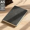 High-Quality A5 Leather Softcover Notebook for Students and Professionals