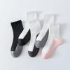 5 Pairs Children Socks 100% Cotton Black White Patchwork Colors Baby Girl Boy Sports School Tube Socks For 2-12 Years