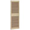 Natural Wardrobe Door 49.5 X 2.1 X 140.5 Cm Solid Pine Wood