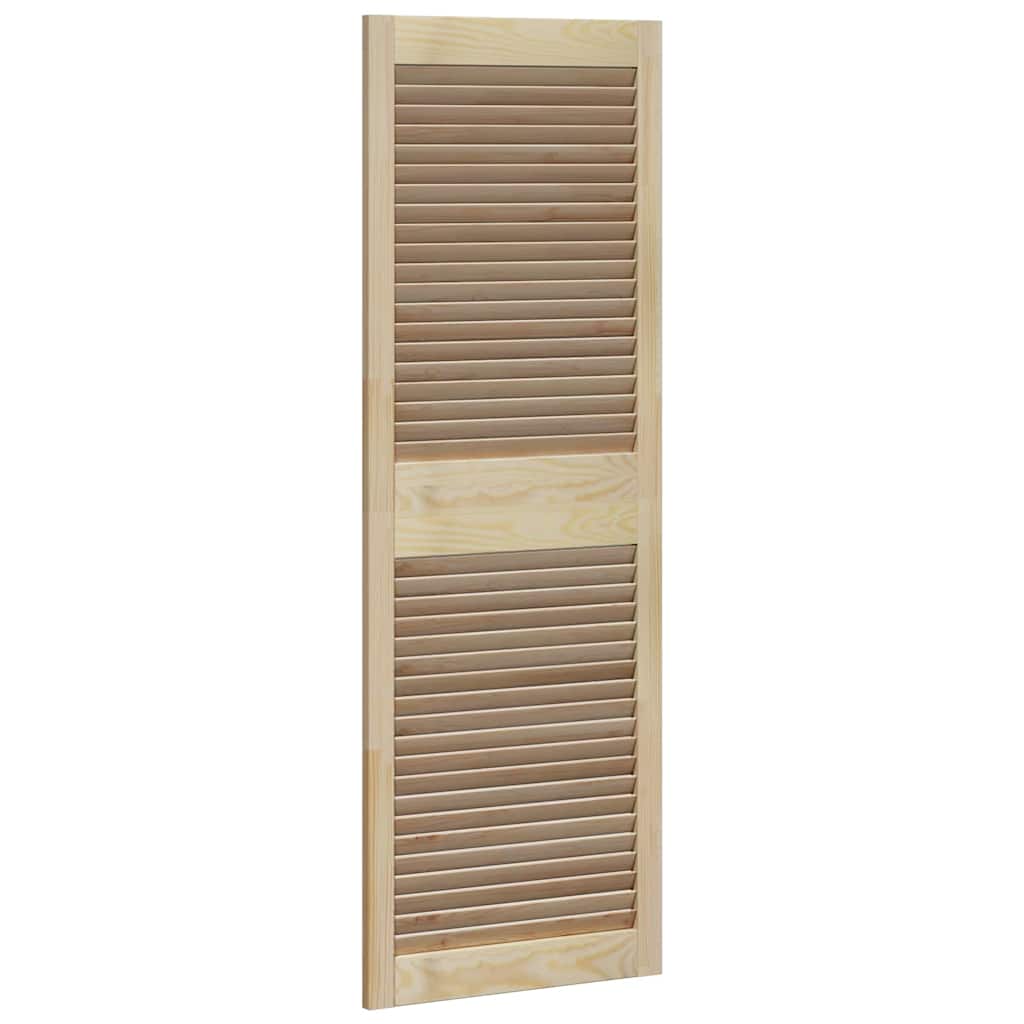 Natural Wardrobe Door 49.5 X 2.1 X 140.5 Cm Solid Pine Wood