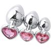 Metal Drop Anal Plug For Women Jewel Base Butt Plug G-point Massage Adult Sex Toys Male/Famale Gay