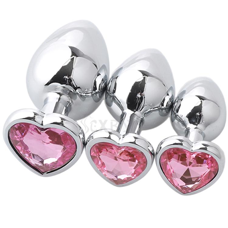 Metal Drop Anal Plug For Women Jewel Base Butt Plug G-point Massage Adult Sex Toys Male/Famale Gay