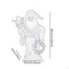 Festive Santa Claus Doll Traditional Christmas Decor Ornament for Home