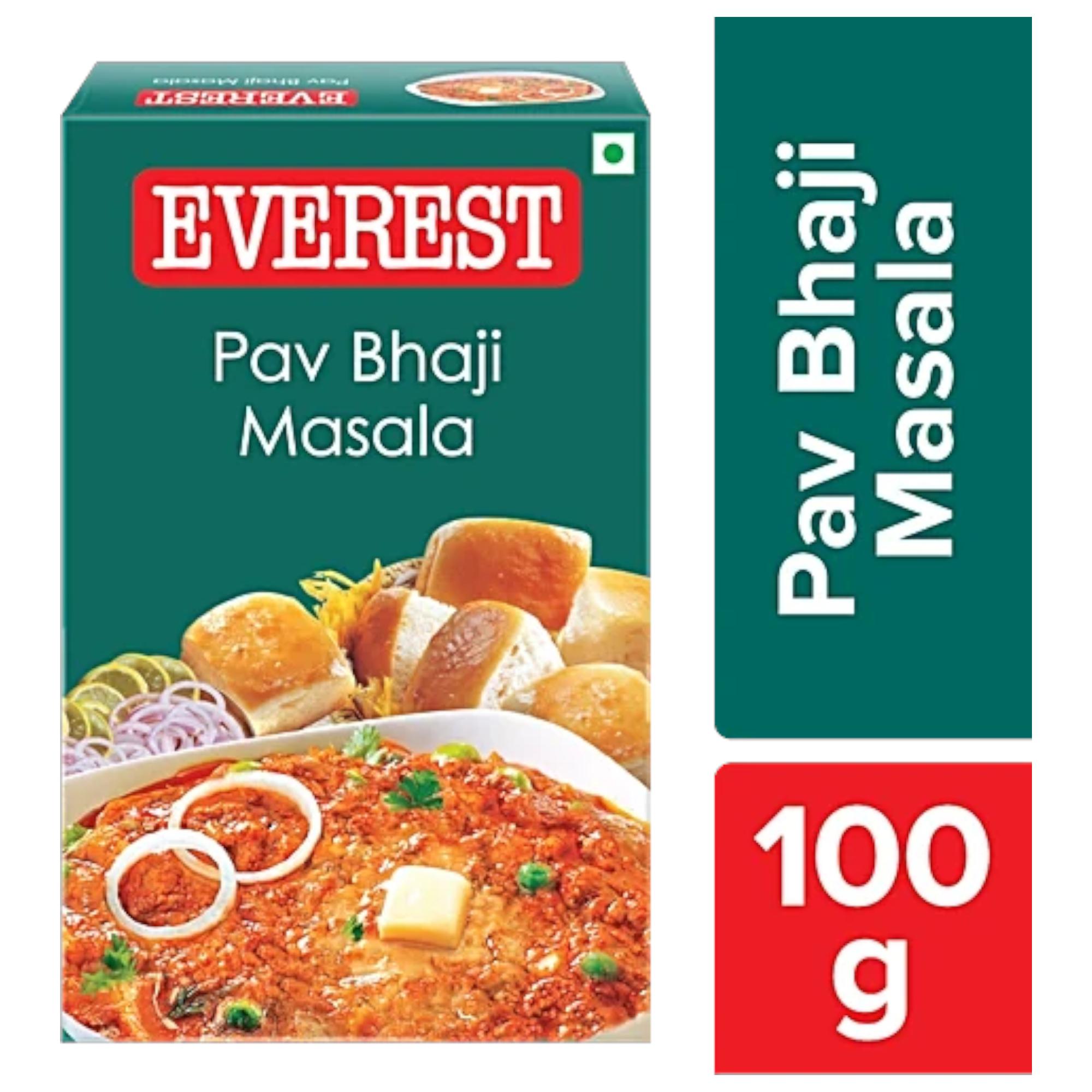 

Everest Pav Bhaji Masala 100 g Pack Of 1 Delicious Vegetable Spice Mix For Authentic Home Cooking And Easy Meal Prep