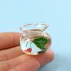 Pretend Toy Dollhouse Miniature Miniature Fish Bowl Miniature Fish Tank Glass Fish Tank Model