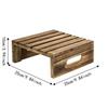 Vintage Cake Rack Solid Wood Serving Stand Dim Sum Rack Cupcake Display Riser  Birthday