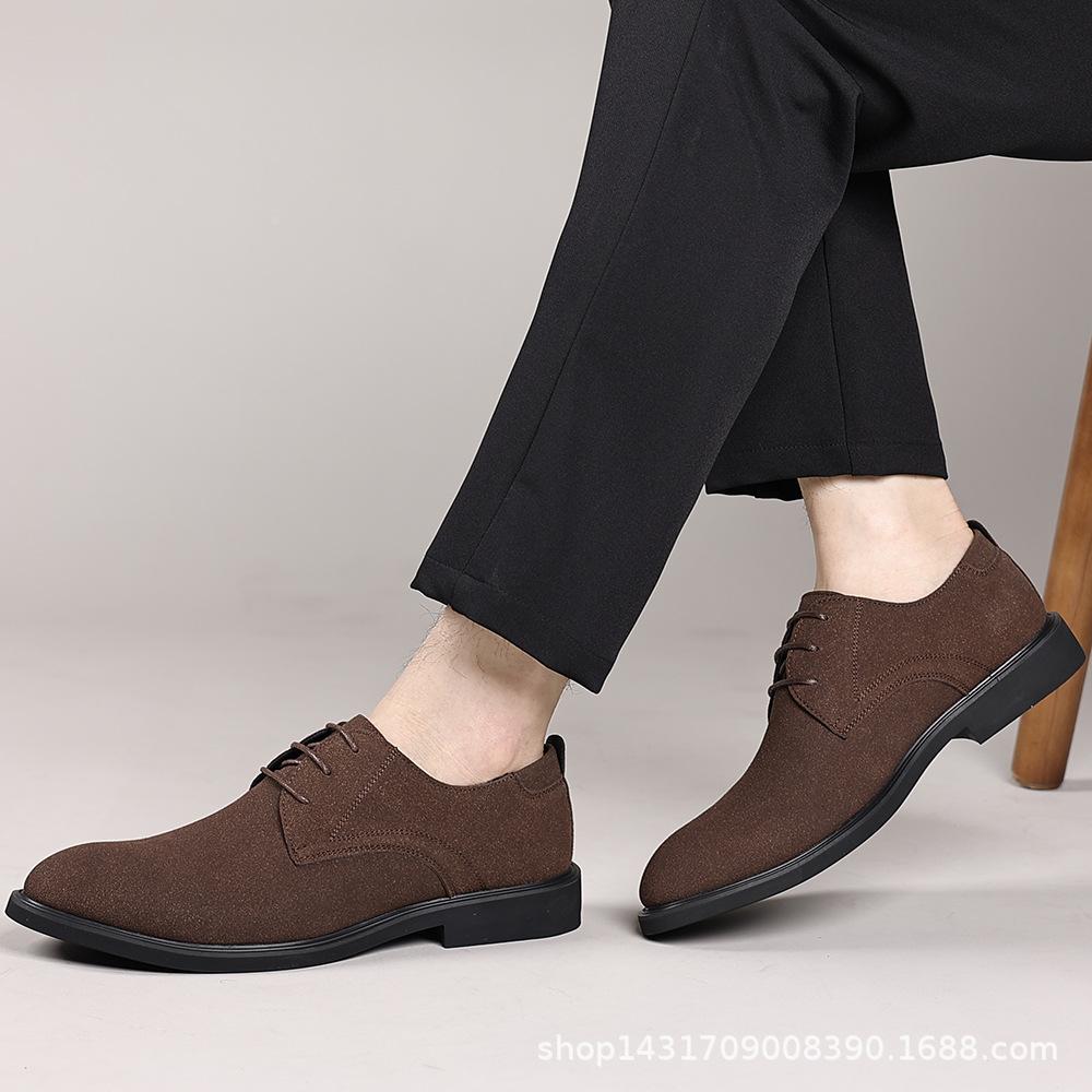 Strictly selected men's breathable soft-soled soft leather British men's casual shoes