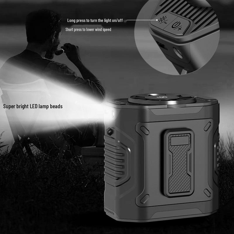 2026 High-Speed Portable Waist Fan: Mini Outdoor Cooling Powerhouse