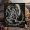1PC Alien horror Artwork Flannel Blanket Gift, Suitable for Both Men And Women, Soft Ideal for Beds And Sofa, Birthday Or Christmas Gift