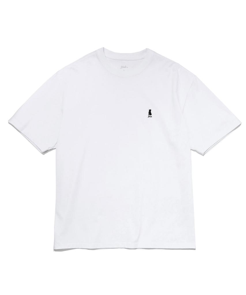 YALE [Cool Cotton] 2Pack Heritage Dan Tee White / Black